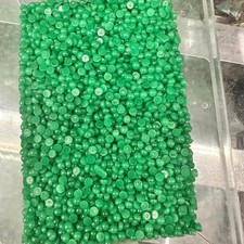 50pcs 4mm Round CAB CABOCHON Natural Malaysian Jade Stone Round Beads No Holes