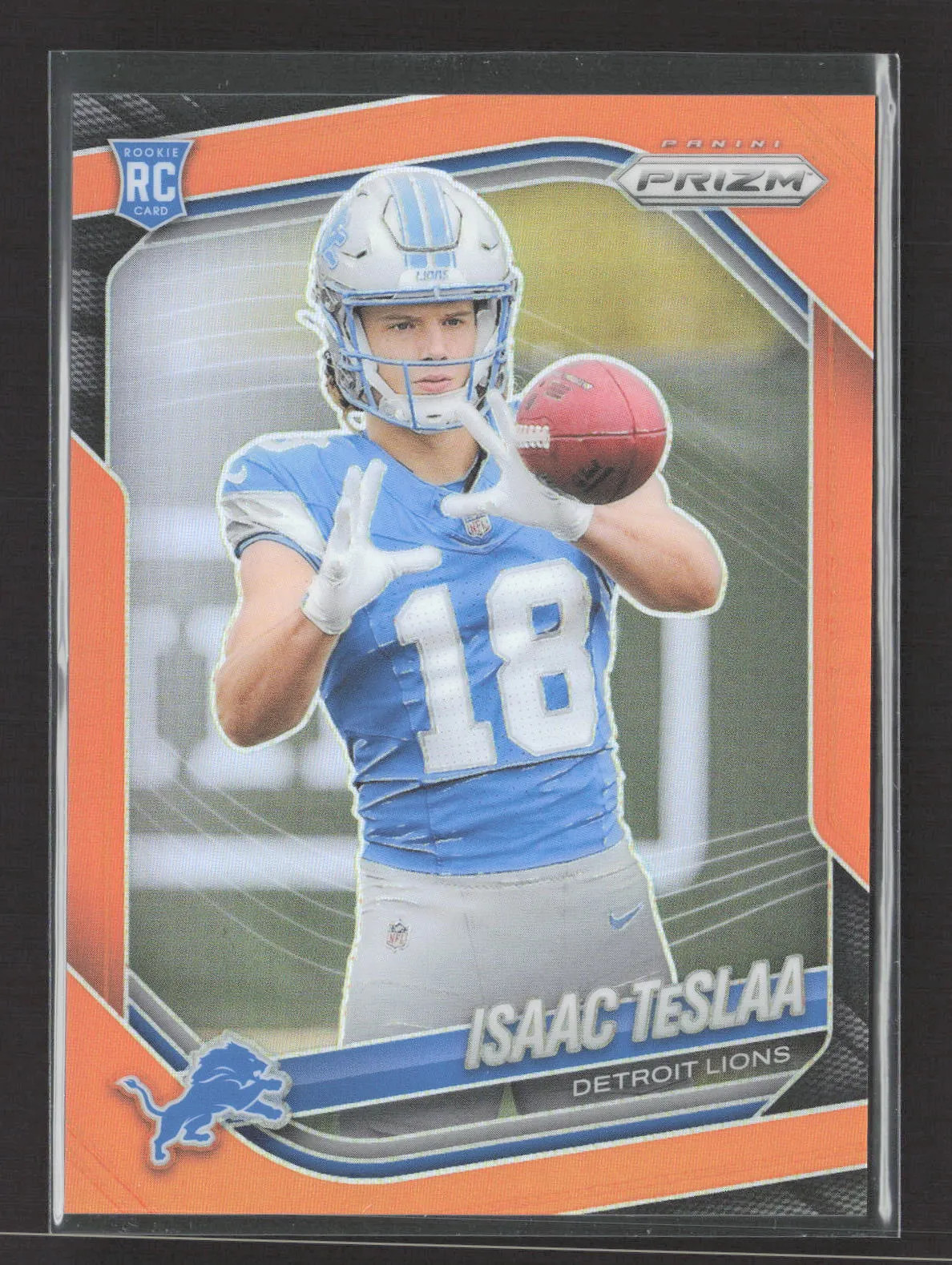 2025 Panini Prizm Isaac TeSlaa #316 Orange RC /249