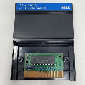 RARE! Alex Kidd In Shinobi World Sega Master System SMS CIB w/Manual Blue Label