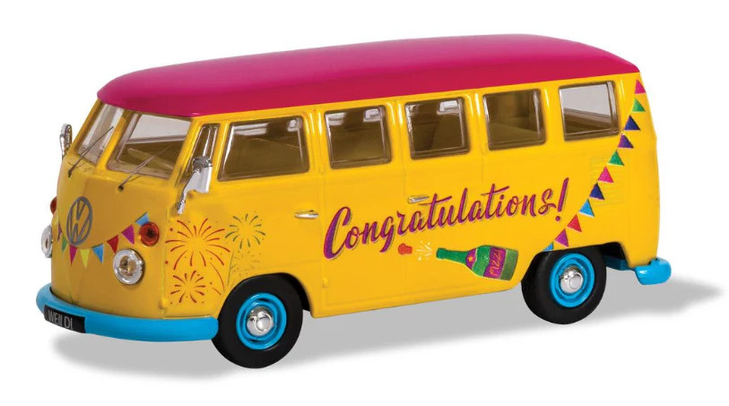 Corgi CC02736 Volkswagen Campervan Congratulations
