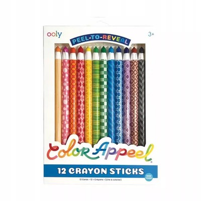 810104681124 Color Appeal colored pencils, set of 12, with removable cover Ooly