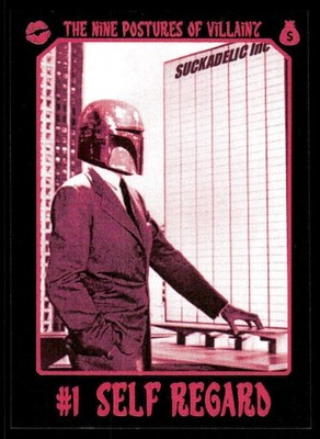 Boba Fett 2026 Self Regard Postures of Villainz Card #1 (NM)
