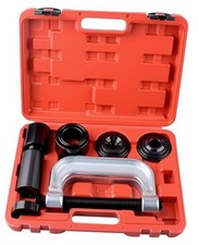 Ball Joint Press U Joint Removal Tool Kit with 4x4 Adapters for Most 2WD Red