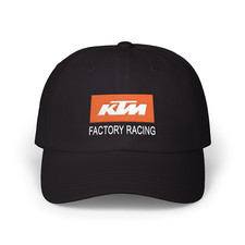 KTM Factory Racing Classic Dad Hat Embroidery Design Fans Gift Cap