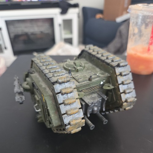 Rogue Trader Warhammer 40K MKI Land Raider bemalt selten - Bild 2 von 5