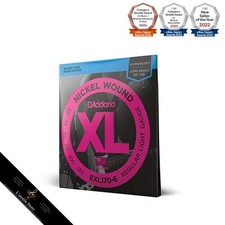 Cordes de basse D'Addario EXL170-6 nickel longue échelle 6 cordes 0,032-,130 ...