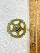 Ingersoll Clock Movement Strike Side 2nd Wheel (See Pics To ID Movement) (KD3070