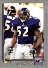 2001 Topps #50 Ray Lewis