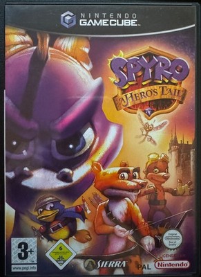 Nintendo GameCube Spyro A Heros Tail OVP PAL CIB Plattform Klassiker