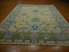 Turkish Oushak Rug, Modern Multicolored Handmade Bohemian Rug 8x10 Ft
