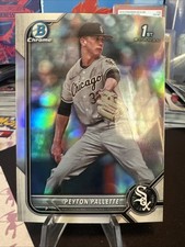 2022 1st Bowman Chrome Refractor Peyton Pallette RC #CDA-PP Chicago White Sox
