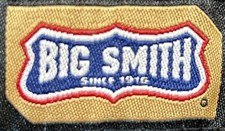 Big Smith Black Insulated Vest Mens 42-44 Workwear Canvas Utility Pockets
