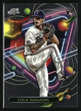 2023 Topps Cosmic Chrome Cole Ragans Rookie #69 RC Texas Rangers
