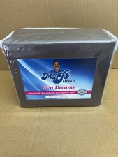 #G32 "NEW" My Pillow Giza Dreams  King Dark Gray Sheet 400-Thread 5-Piece Set