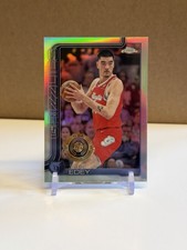 Zach Edey Refractor 2025-26 Topps Chrome #128