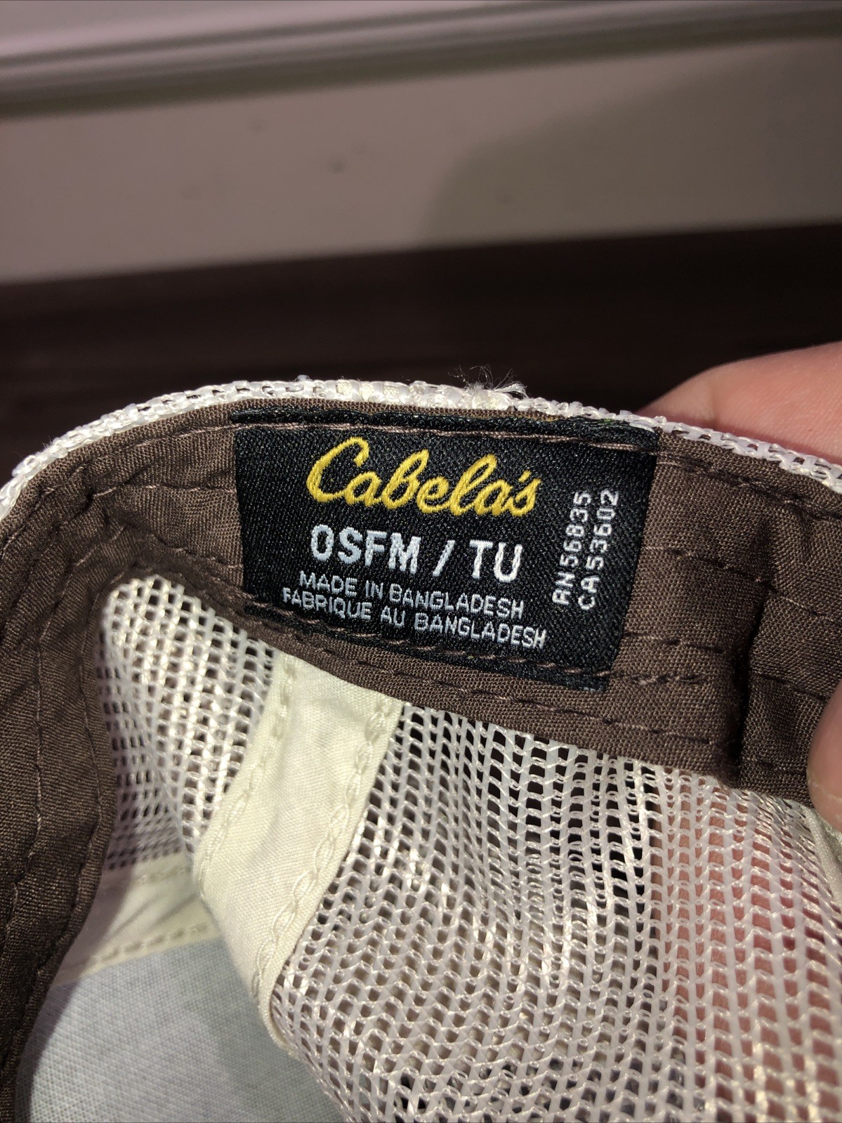 Cabela’s baseball cap brown adjustable￼ - image 6