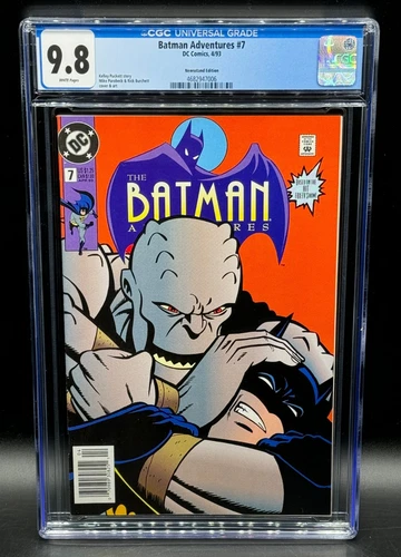 Batman Adventures #13 DC Comics 4/93 White Pages CGC 9.8 Graded
