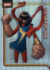 2026 Topps Chrome Marvel Comics #83 Ms. Marvel Refractor