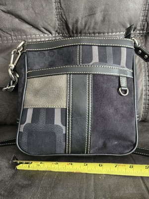 womens nine west black square crossbody bags