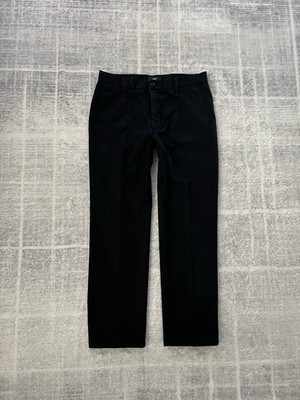 Dockers Slim Fit Chinos Black 100% Cotton Flat Front Trousers 33x30