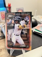 Luis Lara 2024 Topps Chrome Pro Debut Refractor #PDC-13 (RC) -Milwaukee Brewers