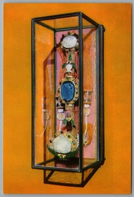 Shanghai Jade Buddha Temple White Jade Sceptre Ru-yi 4x6 Postcard