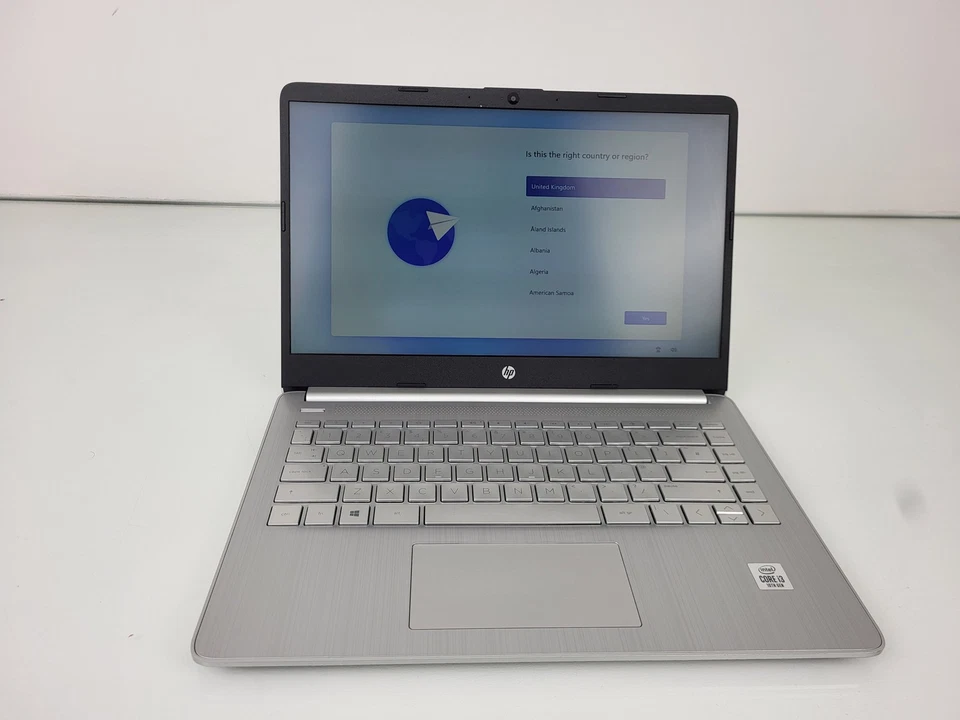 HP 14S-DQ1XXX 14 in Laptop i3-1005G1 1.20 GHz 8GB 128 GB SSD Windows 11 Pro - Image 2 of 4