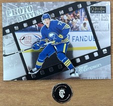 Tage Thompson 2023-24 O-Pee-Chee Platinum Photo Driven #PD-12 Buffalo Sabres
