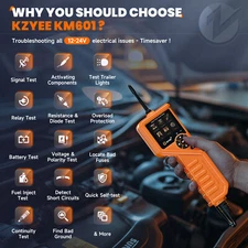 Power Scan Circuit Tester Electrical Power Probe 9-30V Relay/Fuel Injector Test