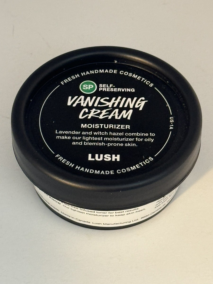 LUSH Vanishing Cream Self-Preserving MOISTURIZER 1.5 FL. OZ 