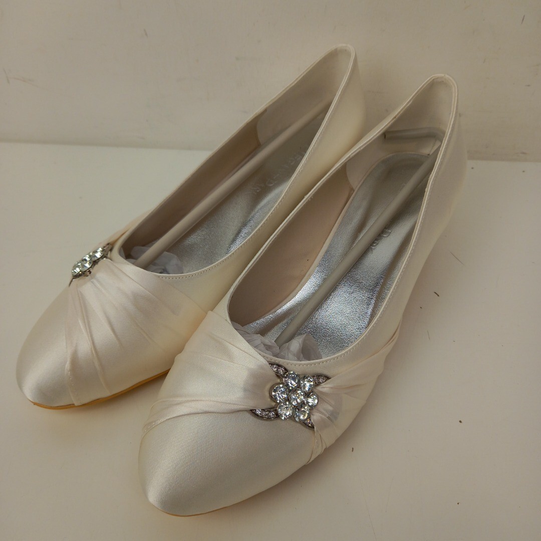 Elegant Park Bridal Shoes Size 8 Womens Ivory Short Heel BNIB WRDC eBay