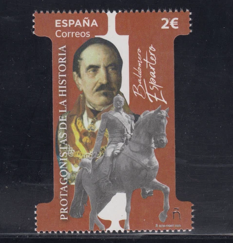 ESPAÑA 2020  MNH SPANIEN ESPAGNE - EDIFIL 5422 GENERAL ESPARTERO