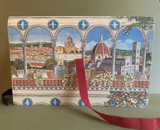 IL Papiro Firenze Italy Accordian File World Famous Paper Stationery Authentic