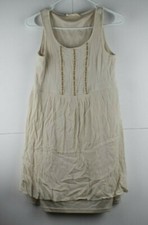 Altar'd State Junior's Size M, Beige, A-Line Dress Sleeveless