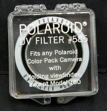 Vintage Polaroid UV Filter 585 For Use With Polaroid Color Pack Land Camera