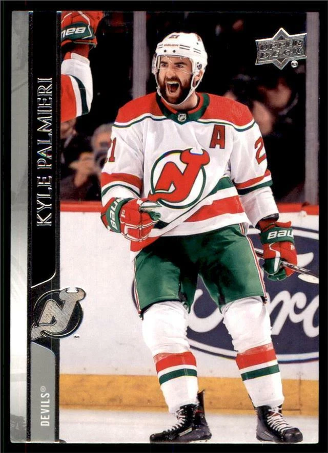 New Jersey Devils No21 Kyle Palmieri Black Classic Jersey