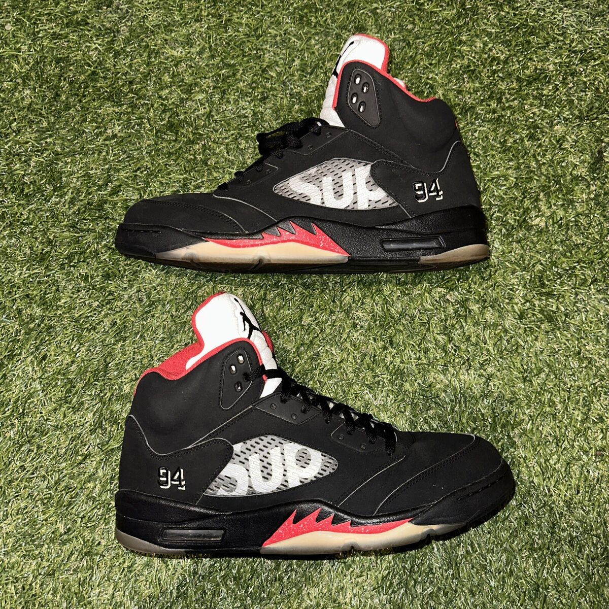 Size 13 - Jordan 5 Retro x Supreme Black 2015 886691325703| eBay Size 13 - Jordan 5 Retro x Supreme Black 2015 886691325703| eBay