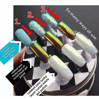 Glitter E Paillettes: Decorazioni Per Unghie, Nail Art - Foto 10