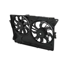 Radiator Condenser Fan Assembly W/ Shroud For Ford Explorer  2013-2019 3.5L V6