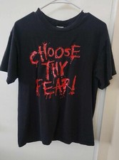 Halloween Horror Nights 2007  Choose Thy Fear  Shirt Men  s Medium Universal HHN