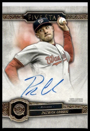 2021 Topps Five Star - Autographs Patrick Corbin #FSA-PCH (AU)