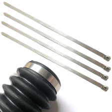 Stainless Steel Fork Gaiter Clip Set Ideal For Classic Bike BSA