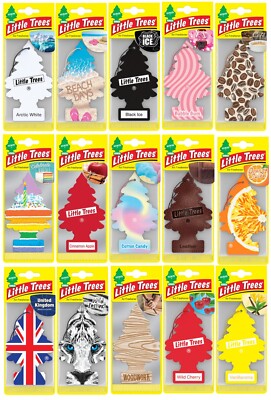 2er Pack Little Trees Lufterfrischer Freshener Duft Van Auto Home Office