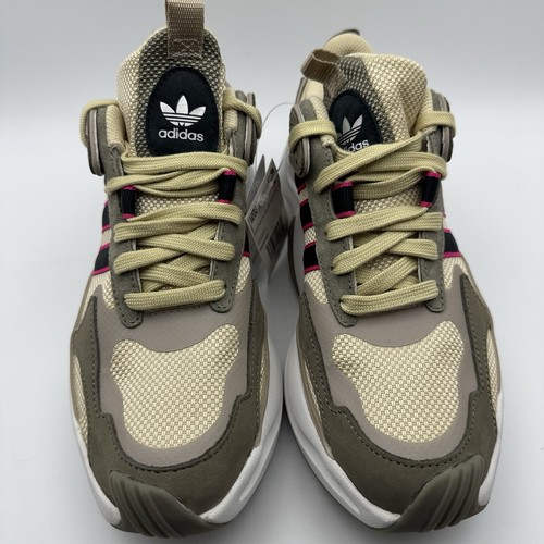 adidas Magmur Runner Womens 7 Olive AdiPrime Running Shoes 5k Marathon Trainer - Picture 2 of 16