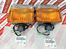 Toyota Land Cruiser FJ40 BJ40 Genuine Front Turn Signal Lights Lamps LH & RH OEM
