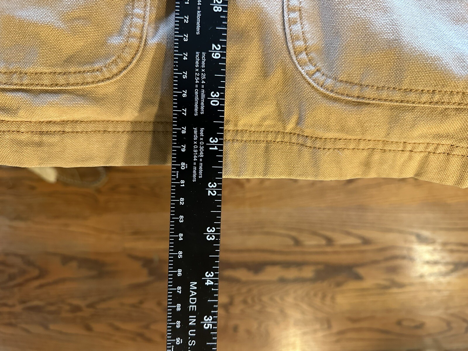 LL Bean Original Saddle Field Coat Cotton Lined Jacket Mens Size US