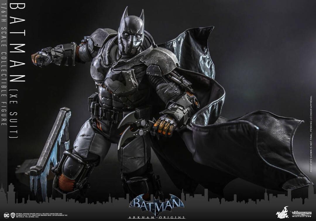 ホットトイズ バットマン ＸEスーツ版［ボーナス付き］VGM52b Hot Toys VGM52B BATMAN: ARKHAM ORIGINS 1/6 BATMAN XE SUIT Special