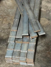1" x 1/4" Metal Flat bar 4 pack .25" thick x 11" long Steel plate stock