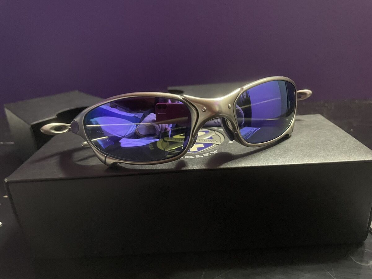 ✓🕶️ OAKLEY X-METAL JULIET JI096804A PLASMA/ICE IRIDIUM