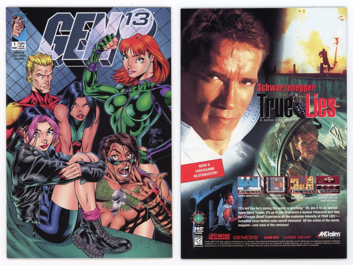 Gen 13 #1 (NM 9.4) 1st Qeelocke 1st Trance Cover B J Scott
